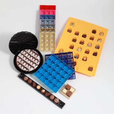Individual packaging for candies and pastries